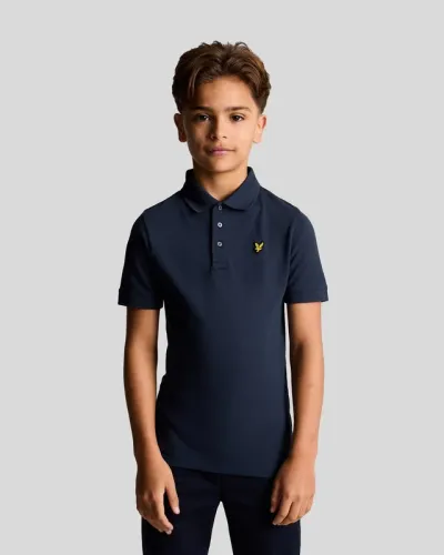 Plain Polo Shirt Z99 NAVY  