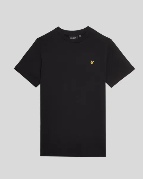 Plain T-shirt Z865 JET BLACK  