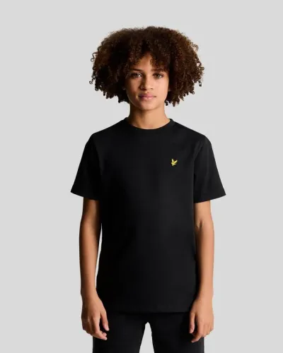 Plain T-shirt Z865 JET BLACK  