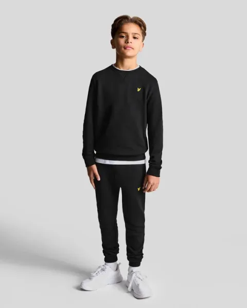 Crew Neck Sweatshirt Z865 JET BLACK  