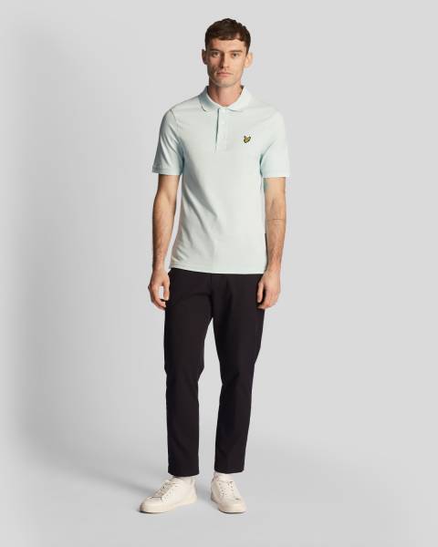 Plain Polo Shirt X292 Clear ky 