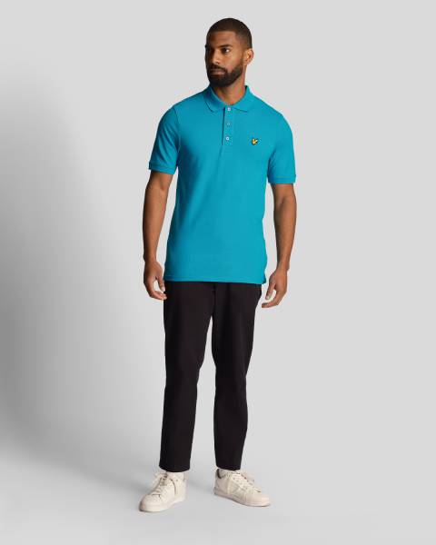 Plain Polo Shirt X293 Leisure Blue 