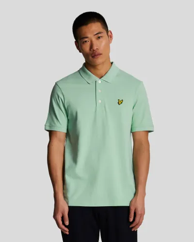 Plain Polo Shirt W907 Turquoise hadow 