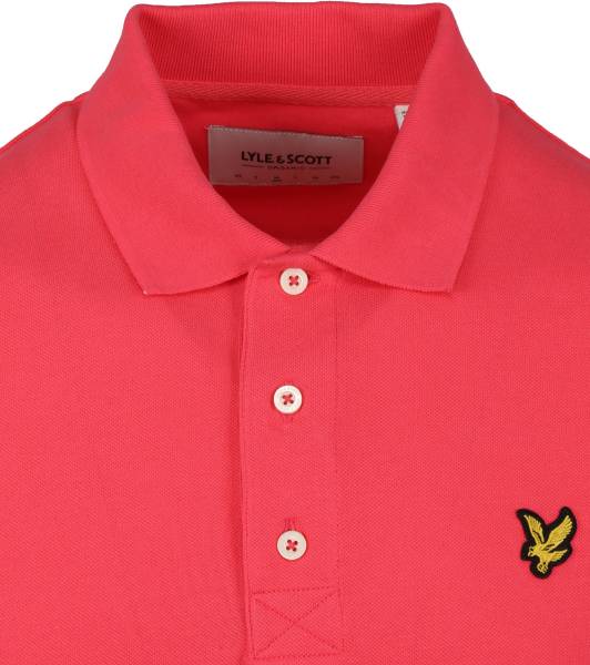 Plain Polo Shirt W588 Electric Pink 