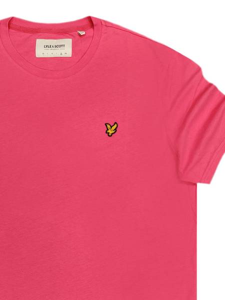 Plain T-Shirt W588 Electric Pink 