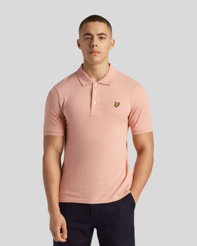 Plain Polo Shirt X238 Palm Pink 